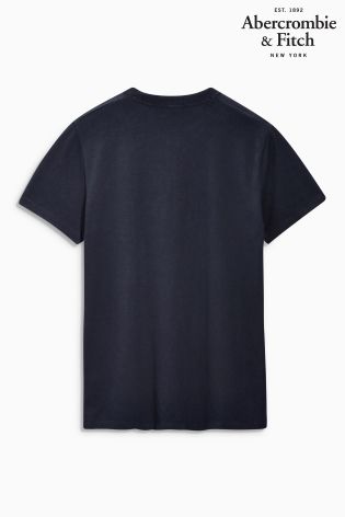 Navy Abercrombie & Fitch 212 Logo T-Shirt